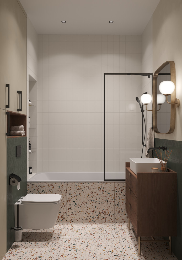 Обложка проекта: Ванная комната из проекта "Коммунарка - 1"