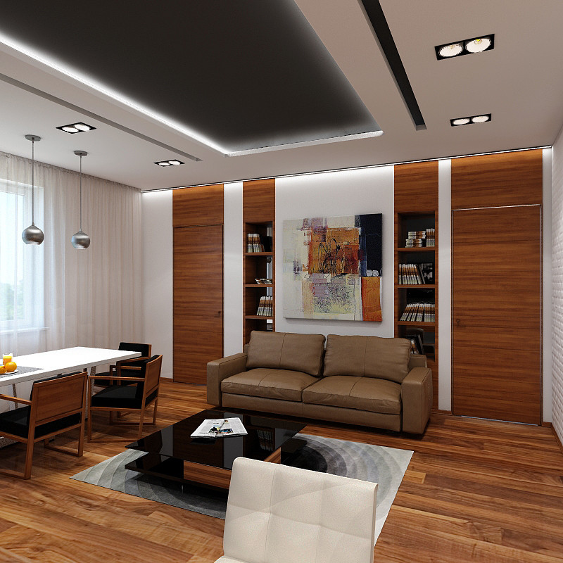 Лофт для холостяка.