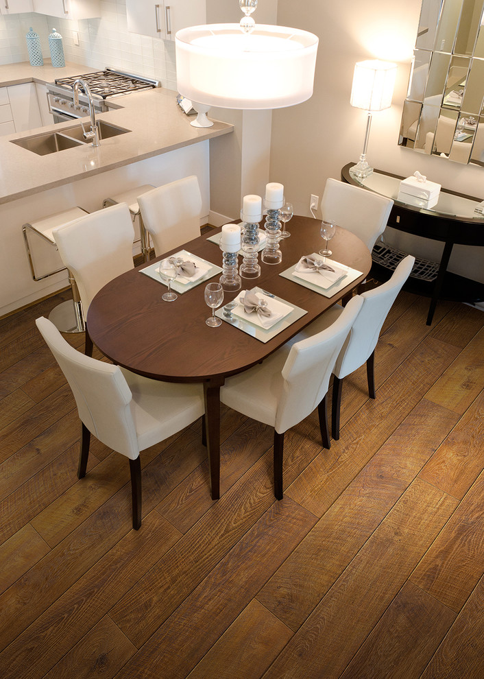 Обложка проекта: Покрытия  Tarkett на кухне