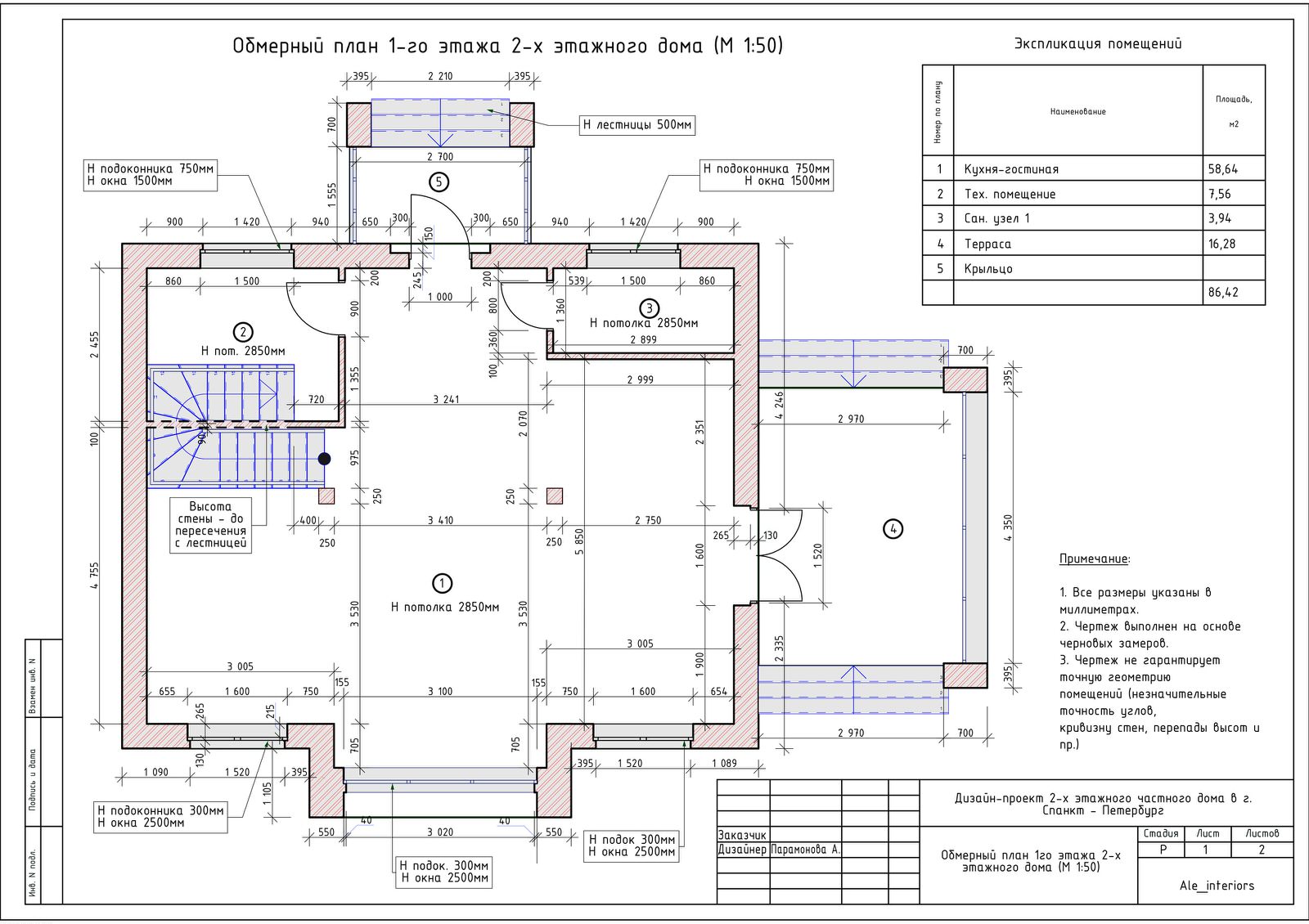2х этажный дом (коттедж) для пары в возрасте