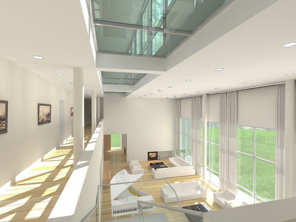 Проект виллы на Николиной горе в Подмосковье