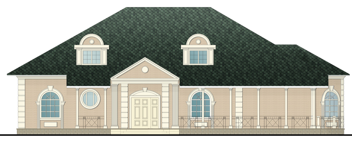 Дизайн фасадов загородных домов