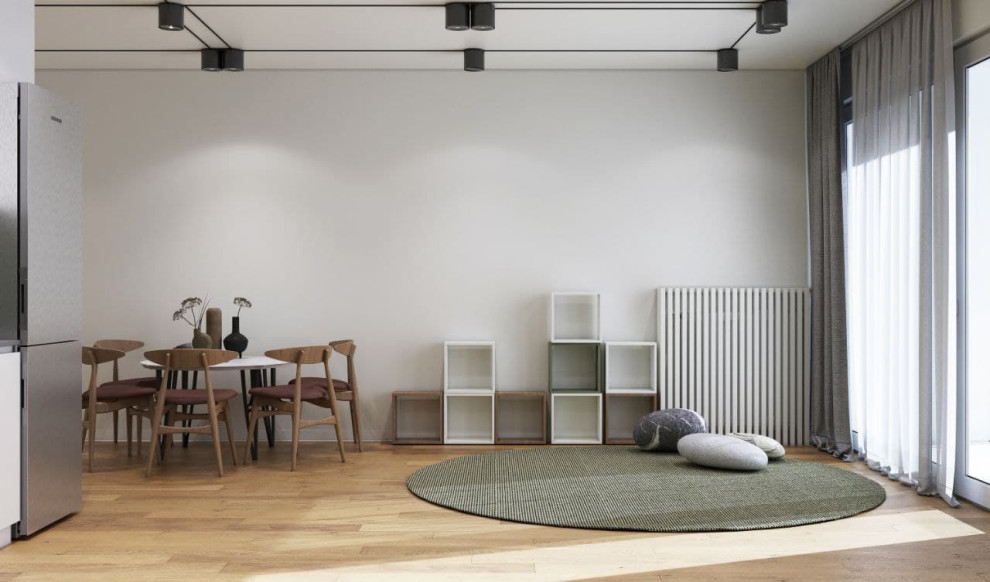 Дизайн-проект квартиры в ЖК Apartamenty w Parku Lotników , 65 кв.м