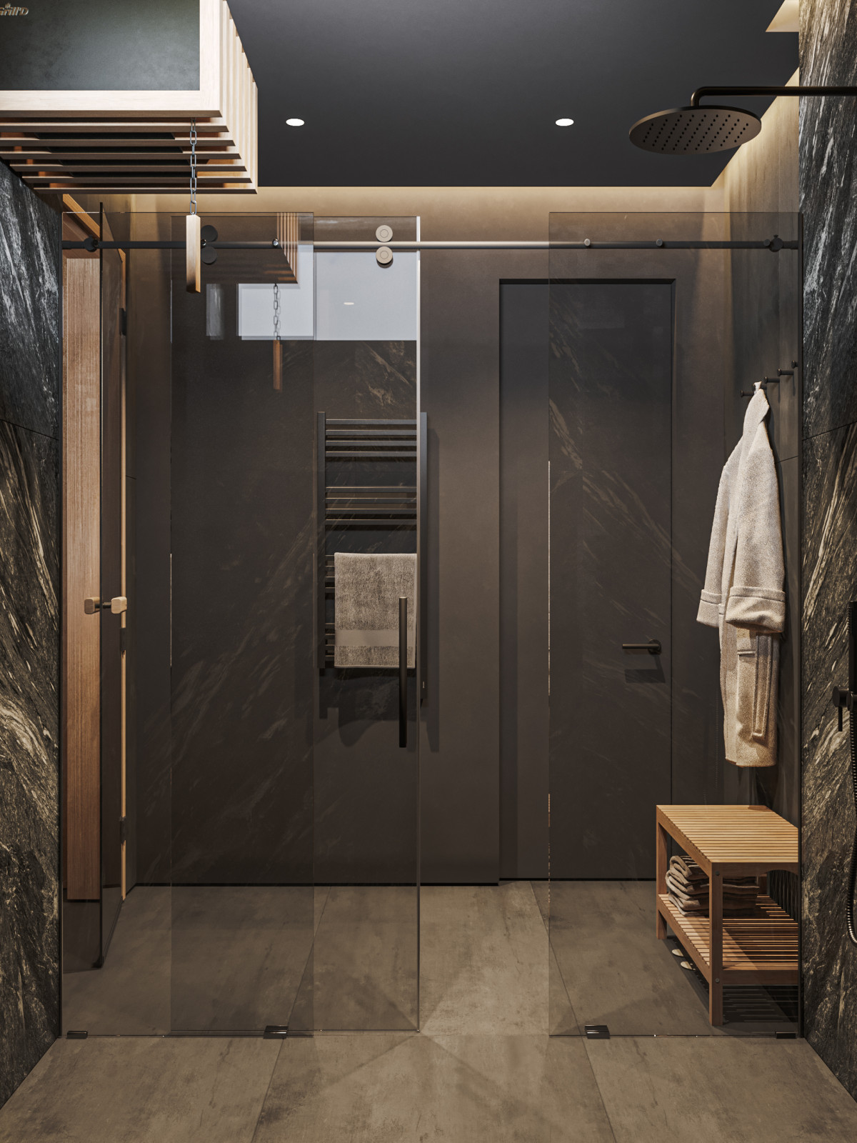 Обложка проекта: Интерьер частного бассейна