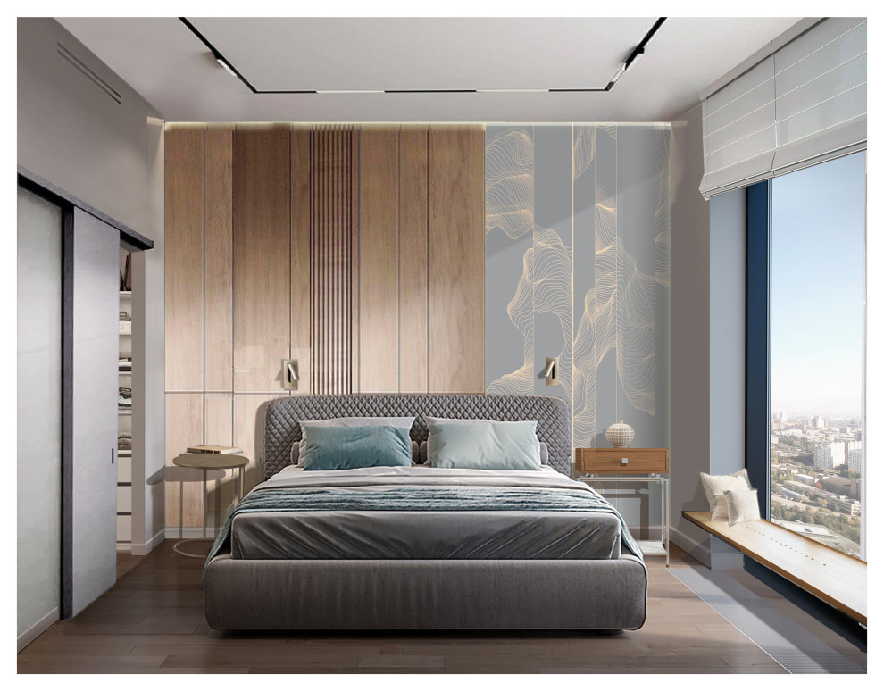 Проект интерьеров частной квартиры  в ЖК «Дискавери»