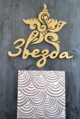 резные 3D панели из шпонированного МДФ