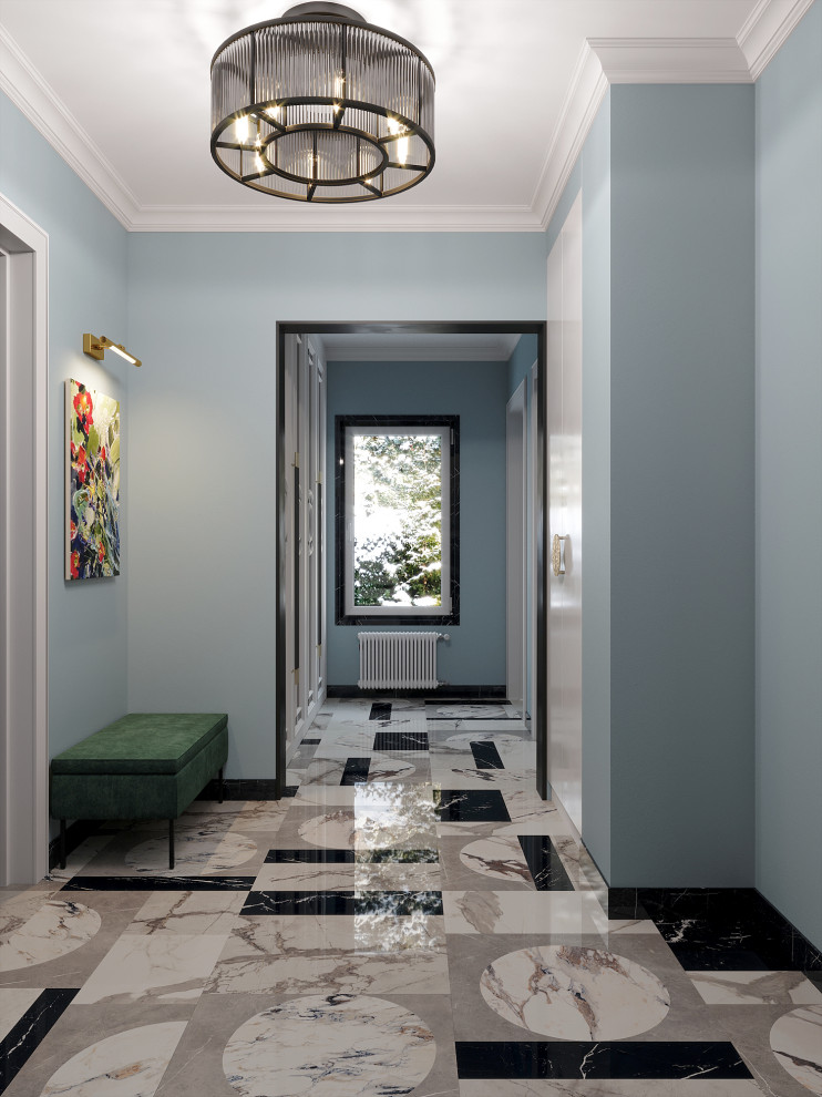 Обложка проекта: Эскизный проект прихожей и гостевого санузла