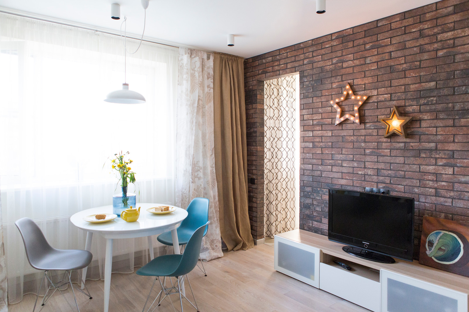 Квартира с морской спальней