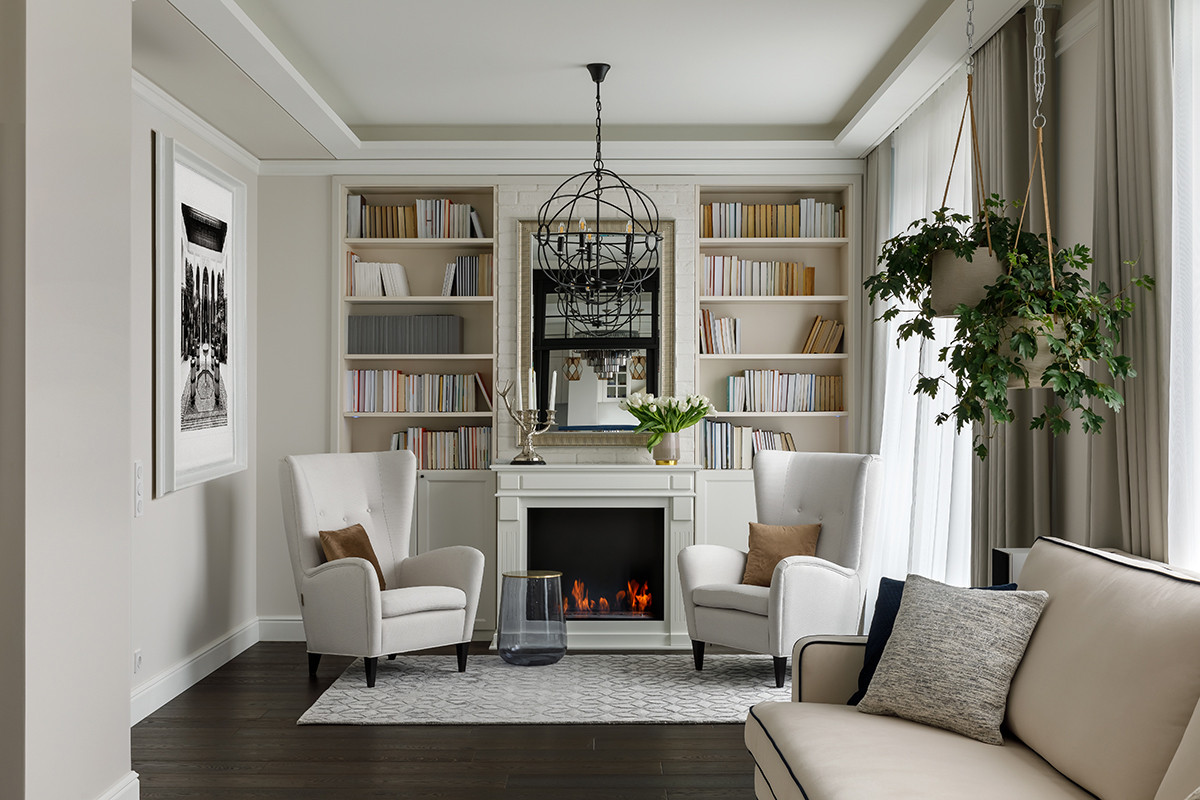 Реализованный проект квартиры 240м², ЖК Смольный проспект