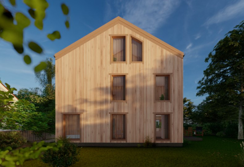 Трехэтажный барнхаус в Норвегии