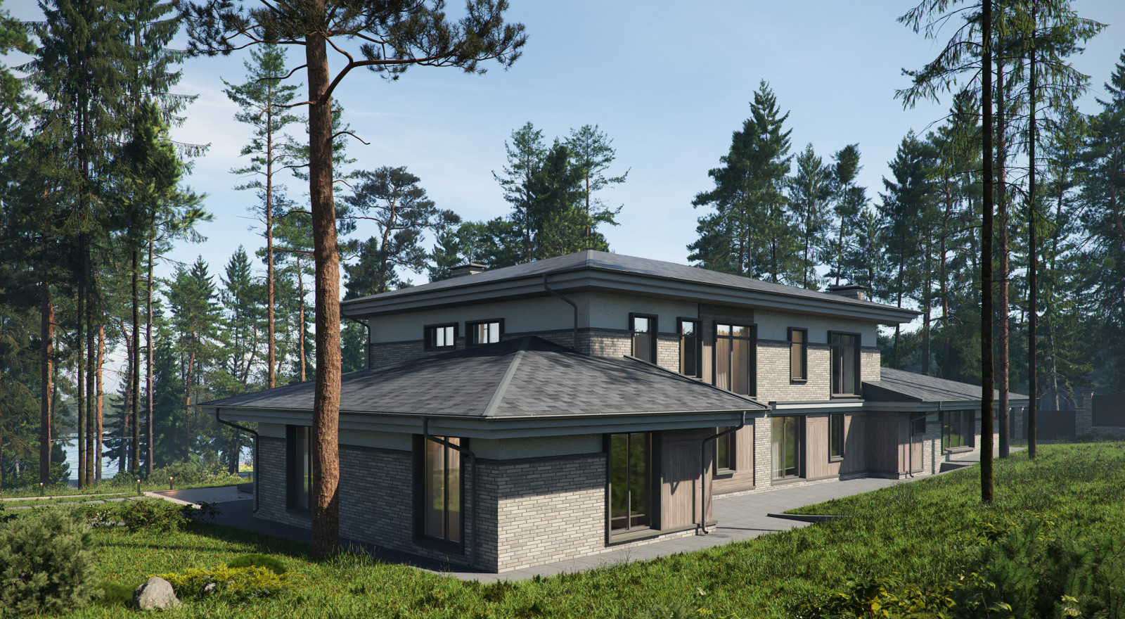 Усадьба в лесу