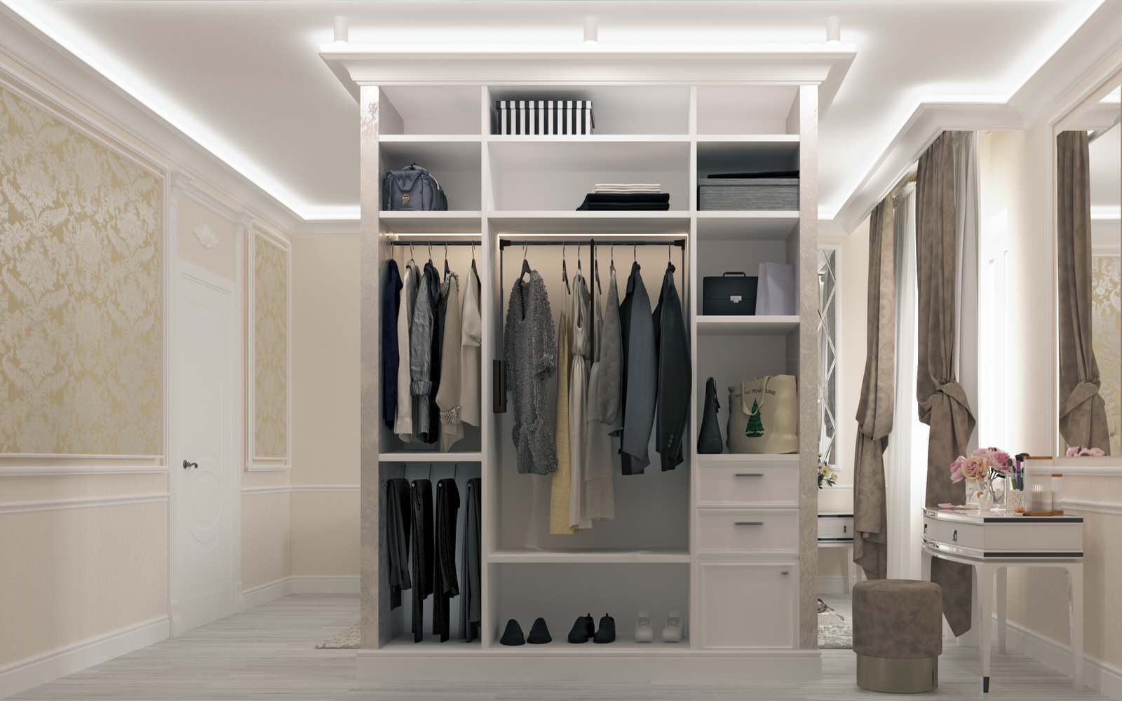 Неоклассика в светлых тонах