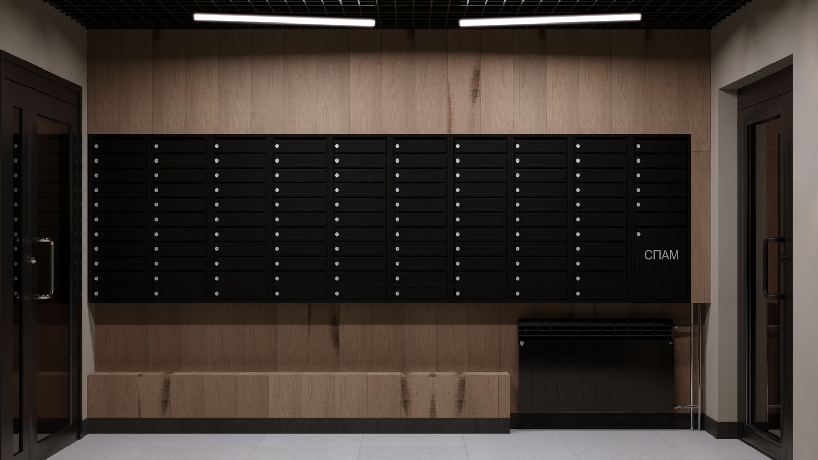 Подъезд многоквартирного дома в Твери