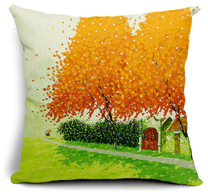 Обложка проекта: Декоративные подушки, серия сельские пейзажи
