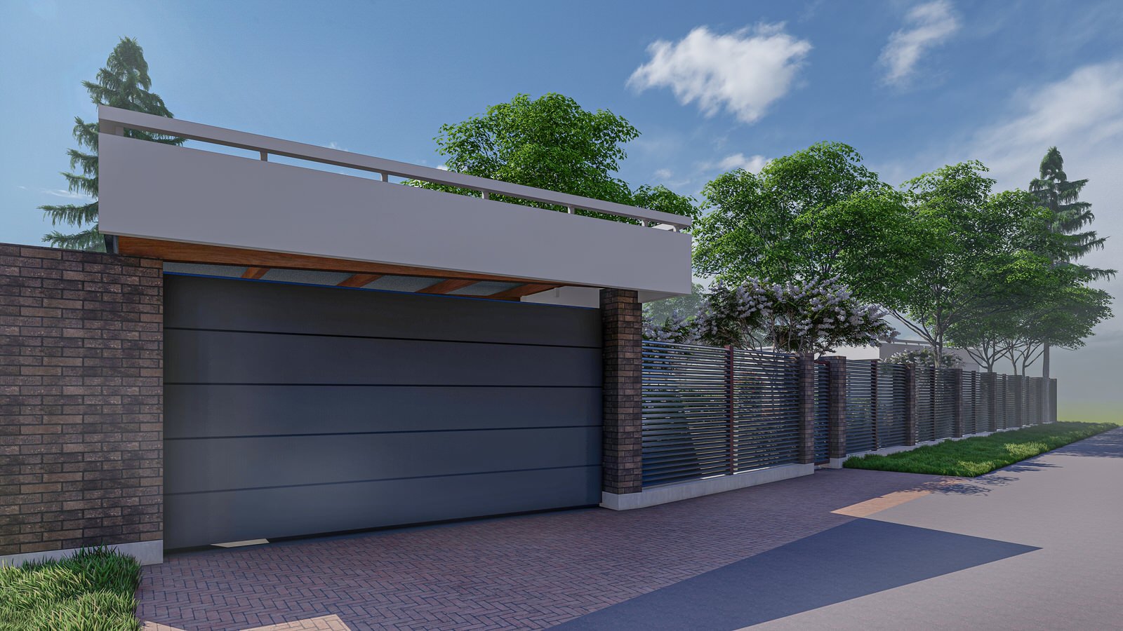 Реконструкция фасадов 2-х этажного жилого дома