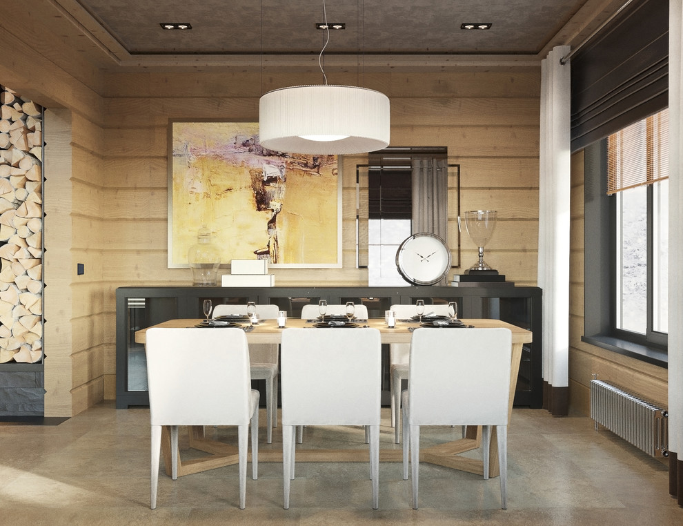 Дом элементами современного шале