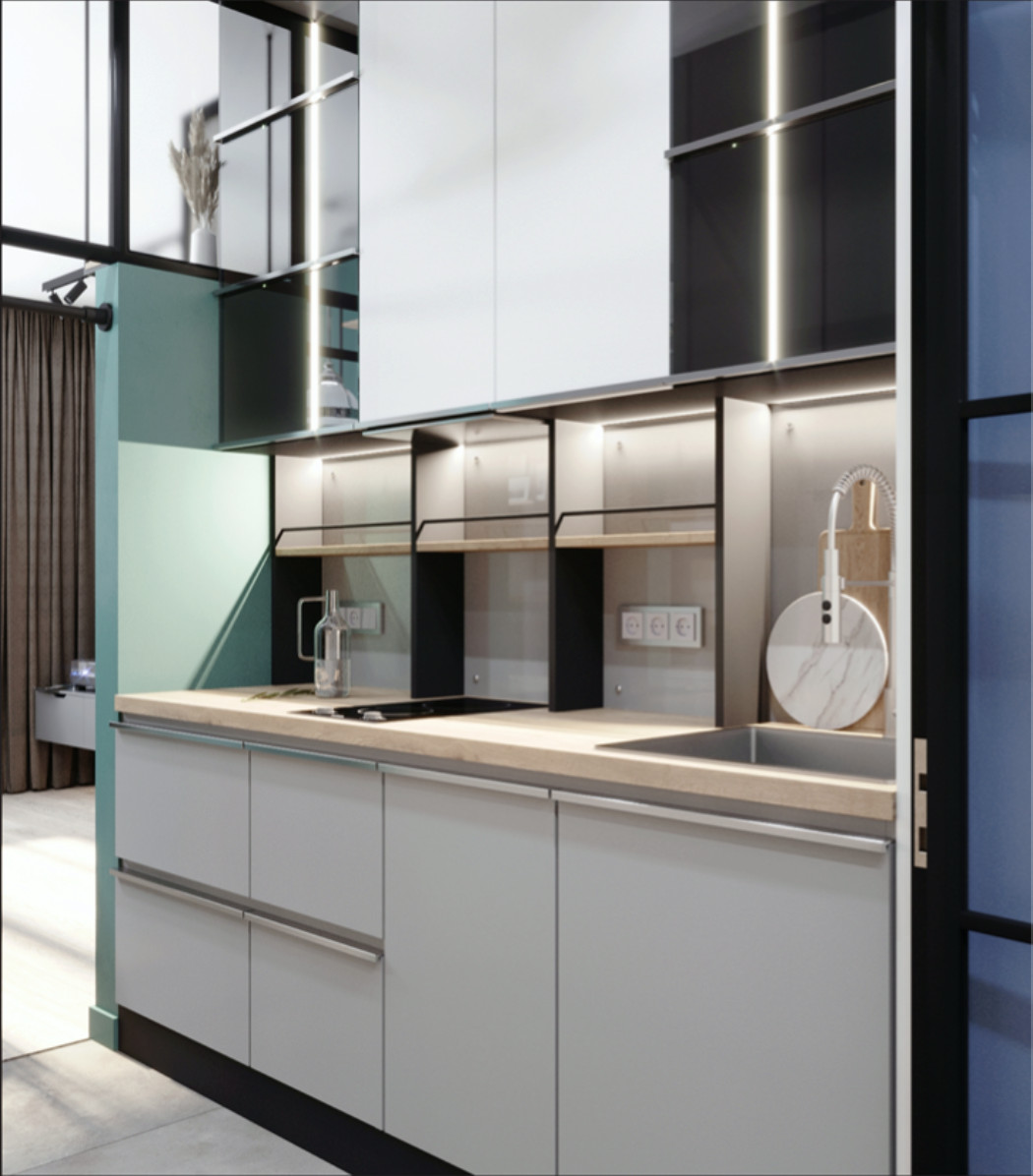 Дизайн проект квартиры для холостяка