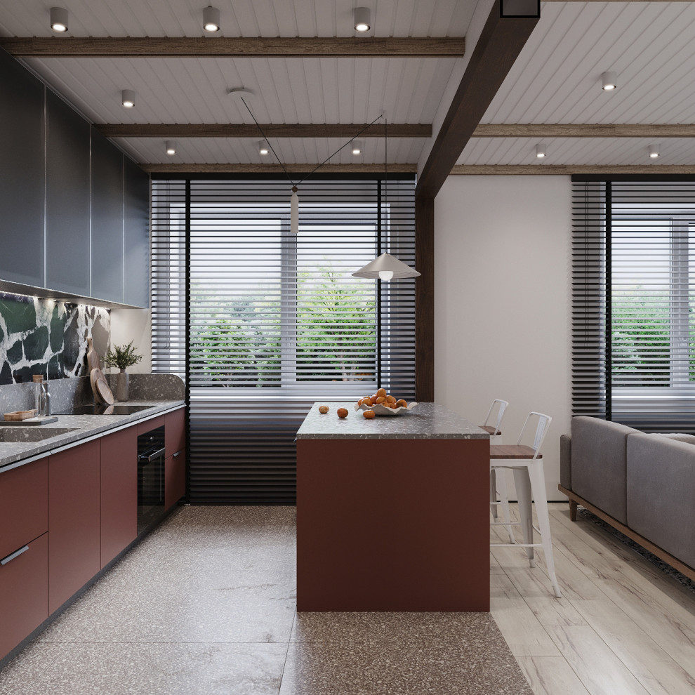 Двухуровневая квартира с террасой 130 м2,  г.Бердск