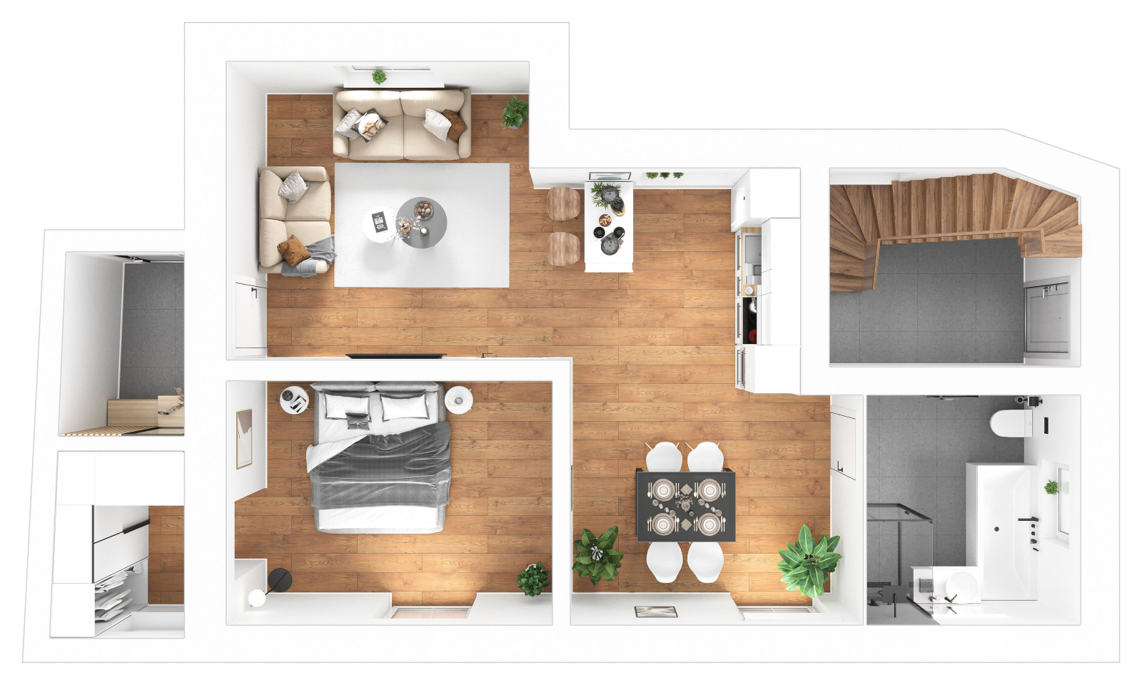 3D-Grundriss