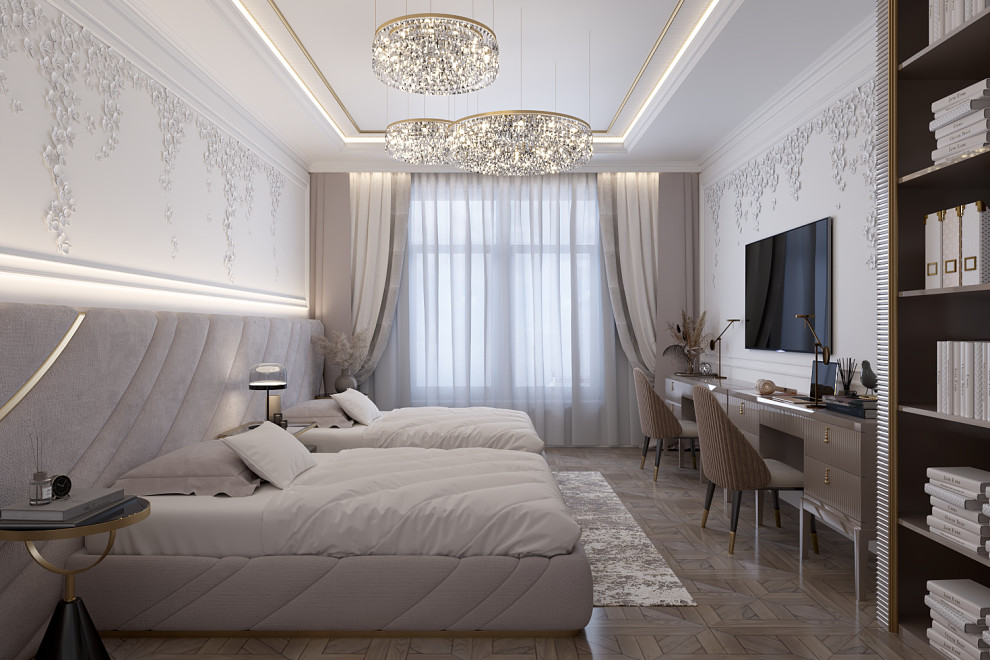 Дизайн интерьера "Детская девочек в ЖК "Grand Deluxe"