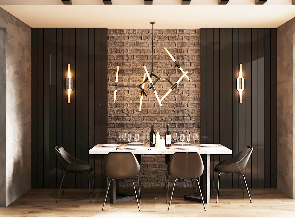 Обложка проекта: Дизайн дома в стиле "Лофт" в Немецкой деревне