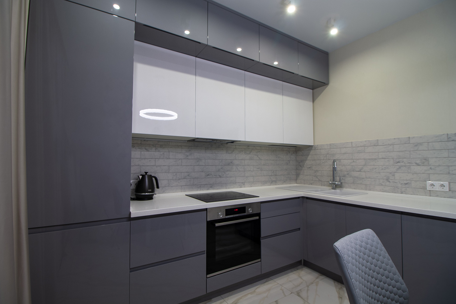 Реализованный проект двухкомнатной квартиры