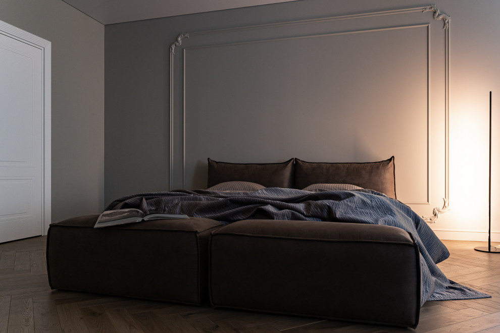 Просторная квартира с ноткой Парижского шика