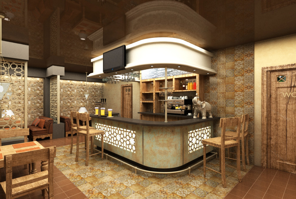 Обложка проекта: Ресторан Восточной кухни