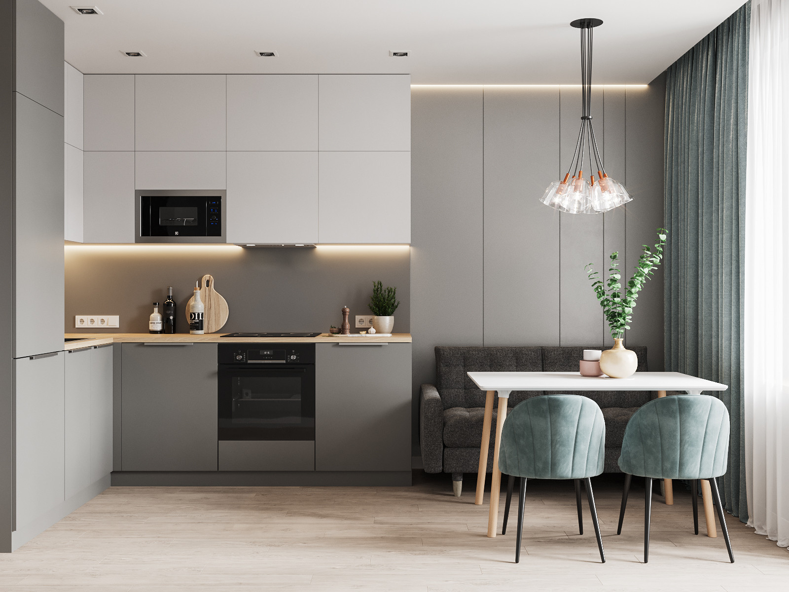 Двухкомнатная квартира в ЖК "Легенда"