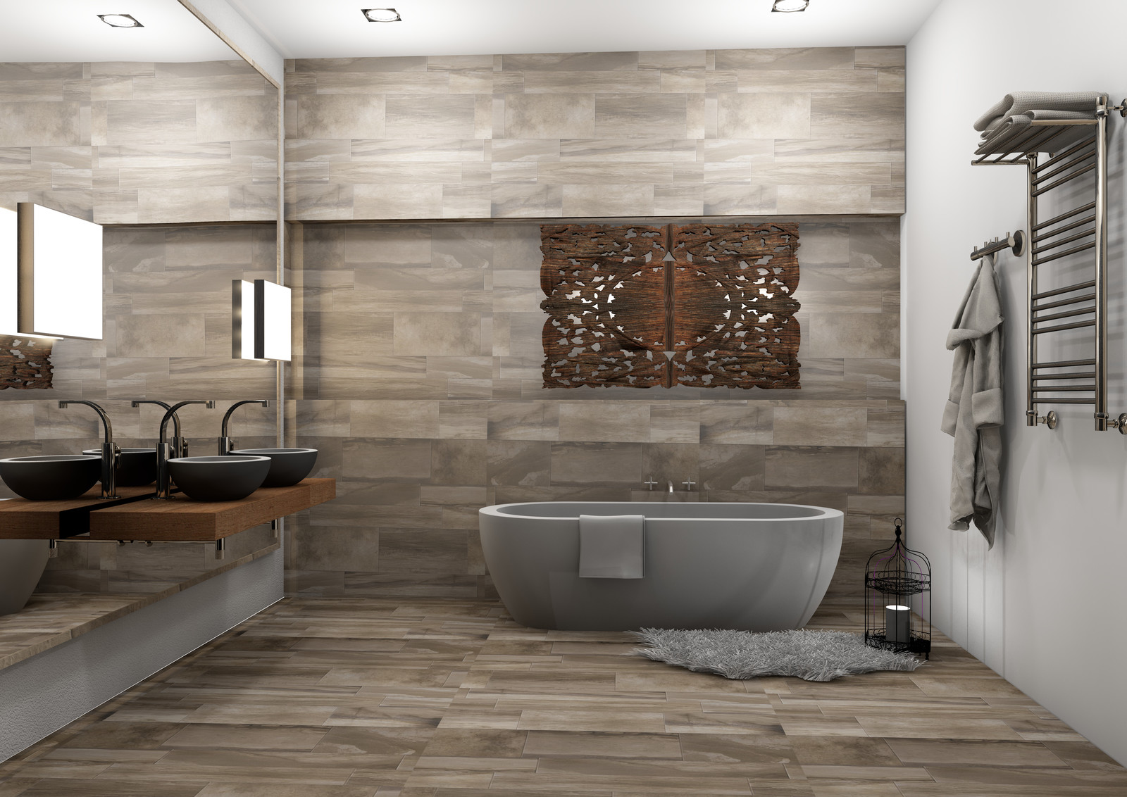 Квартира с этническими мотивами