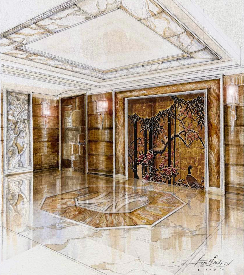 Эскизы - дизайн интерьера