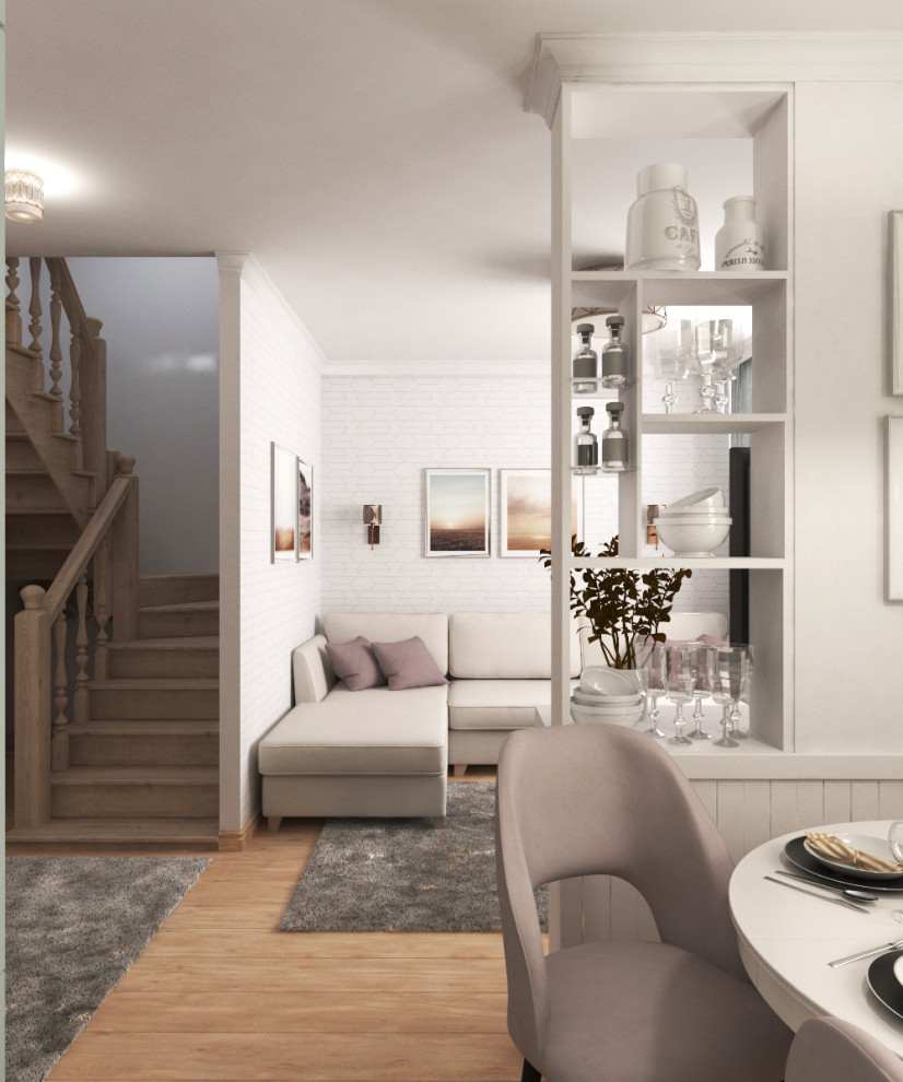 Дизайн интерьера двухуровневой квартиры