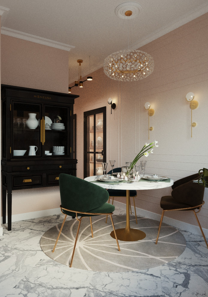 В оттенках розового