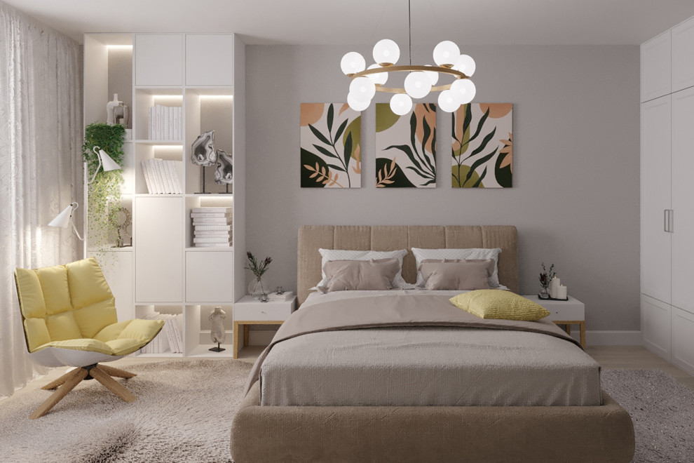 Спокойствие и комфорт: интерьер маленькой квартиры в Московском