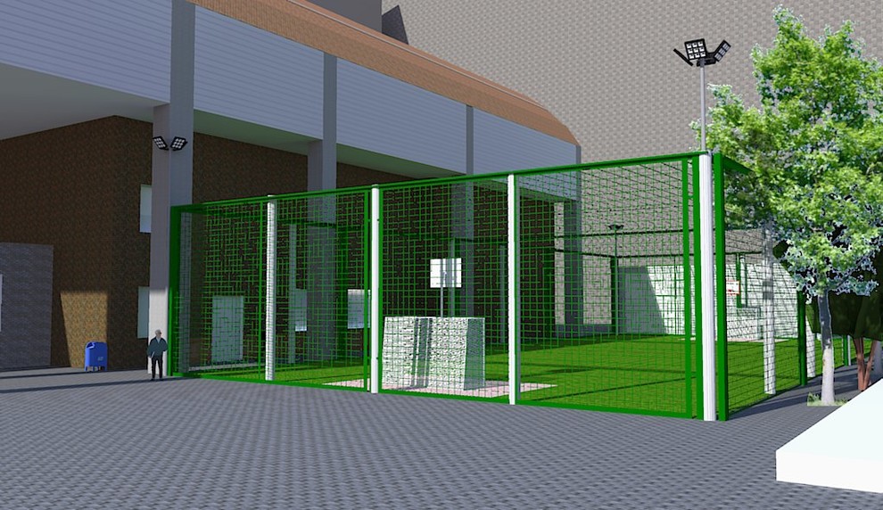 Проект спортивной футбольной площадки "Сириус" г. Томск