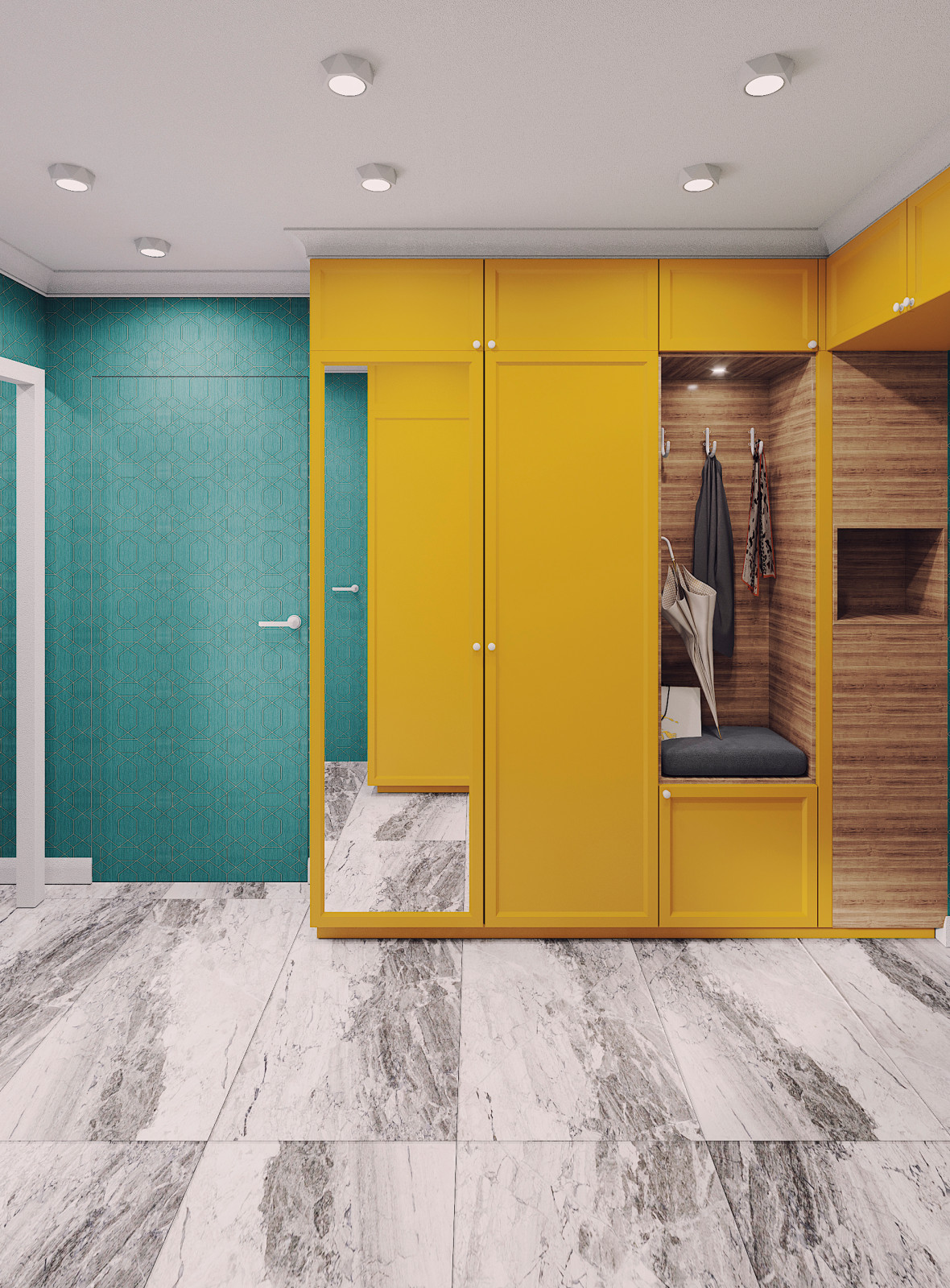 3-ком. квартира в стиле фьюжн