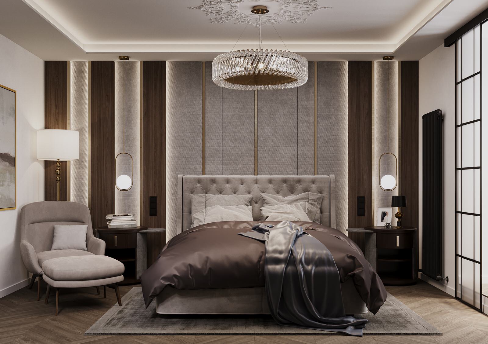 Интерьер квартиры в ЖК «Modum», 98м²