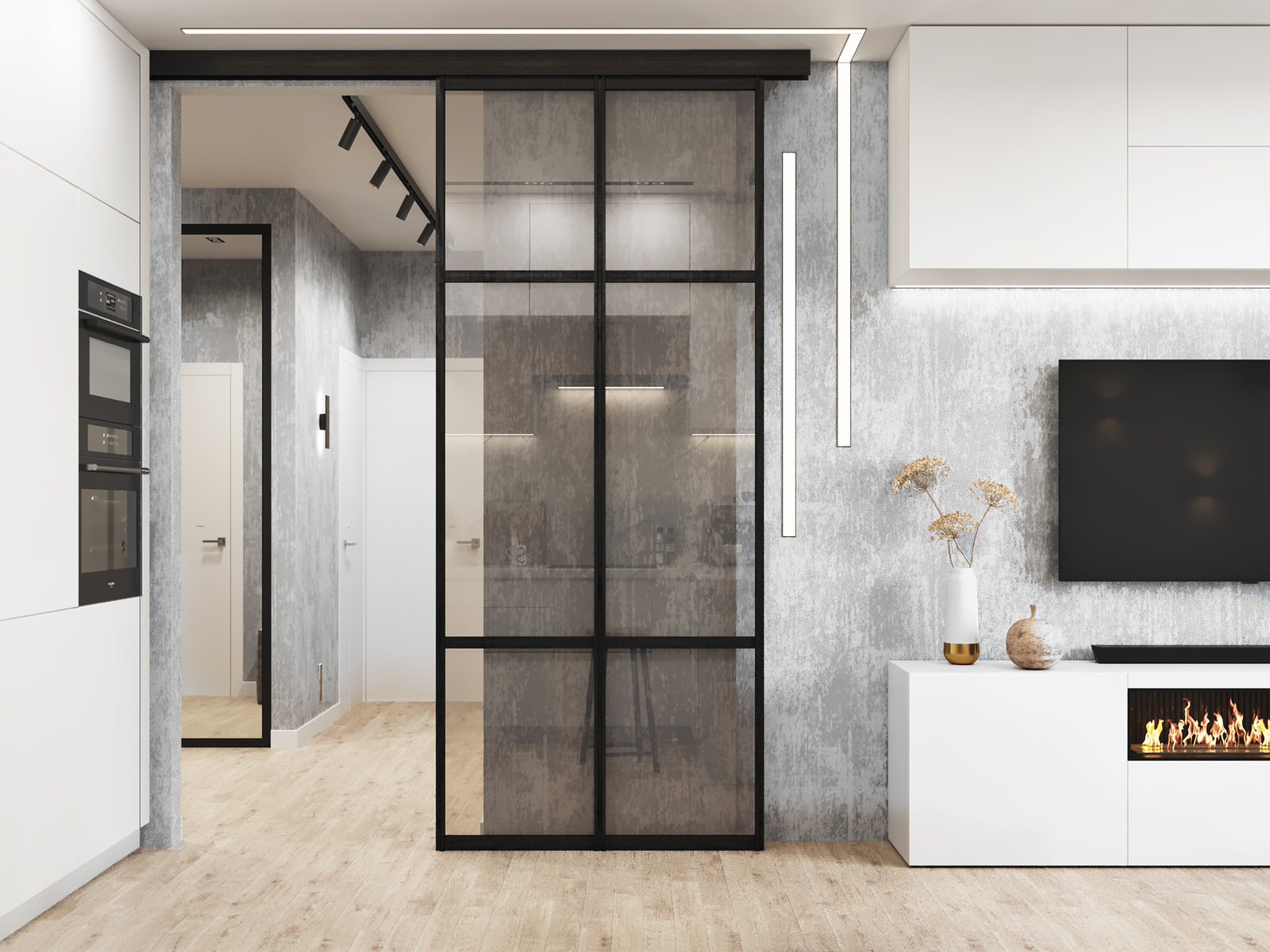 Квартира для молодой семьи с ребенком 80м2