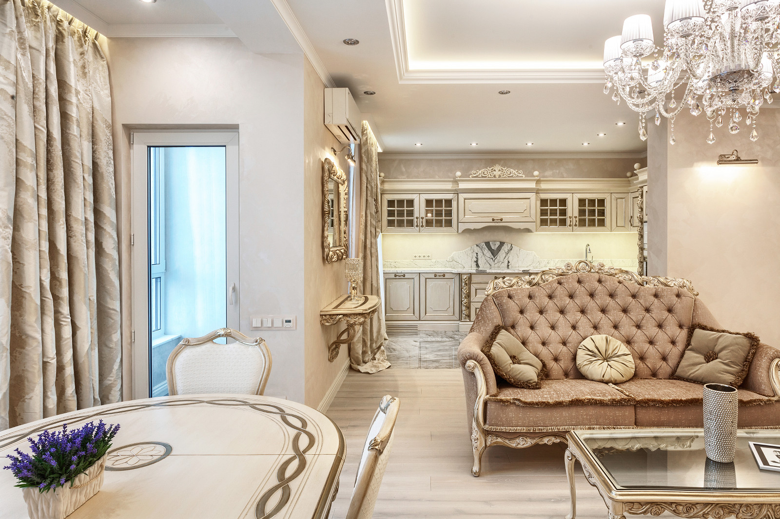 Квартира в классическом стиле 2