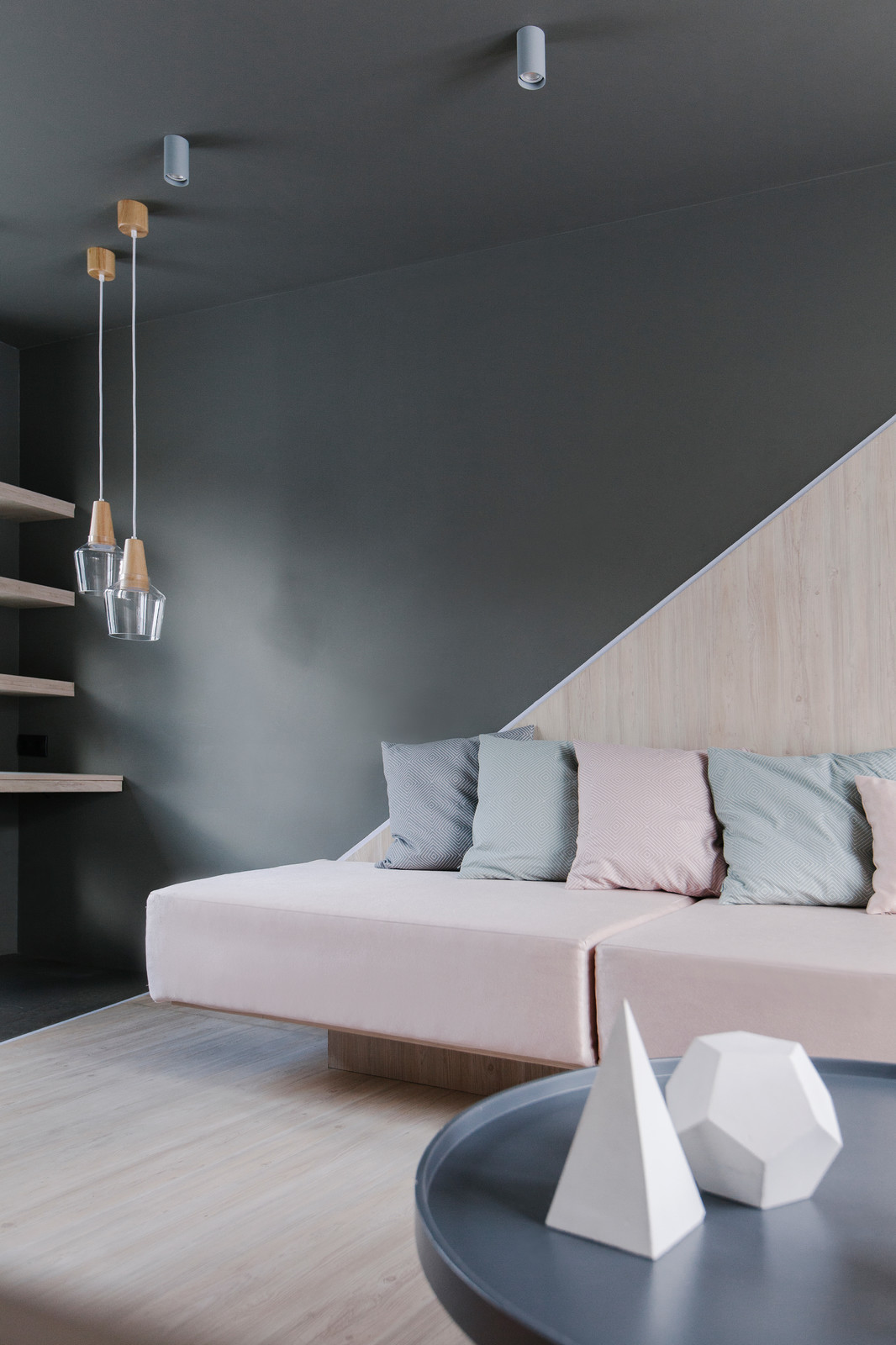 Ассиметричная гостиная для "Дачного ответа"