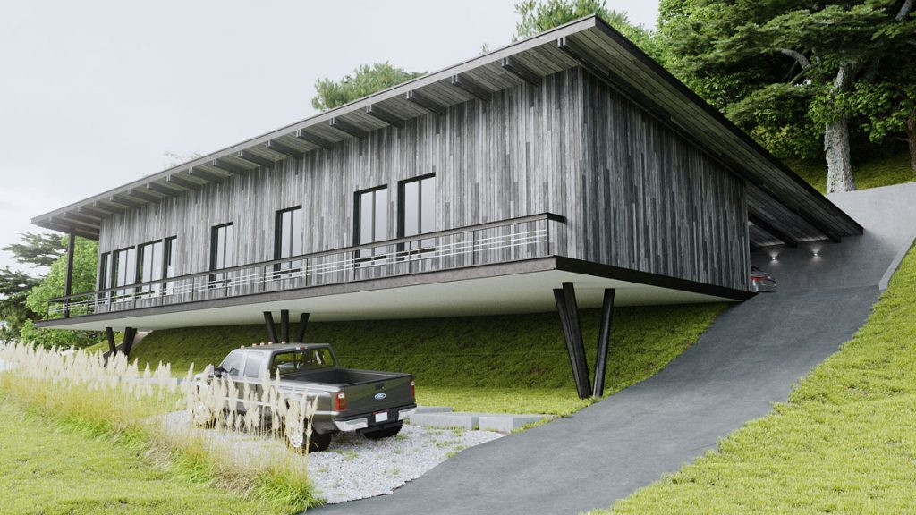 Обложка проекта: Проект дома в стиле Лофт