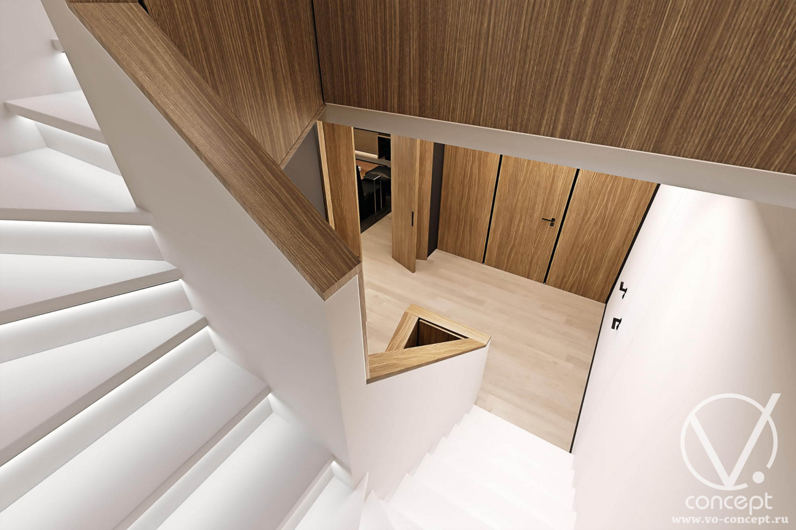 Реконструкция интерьеров дома в подмосковье. 350 м.кв.