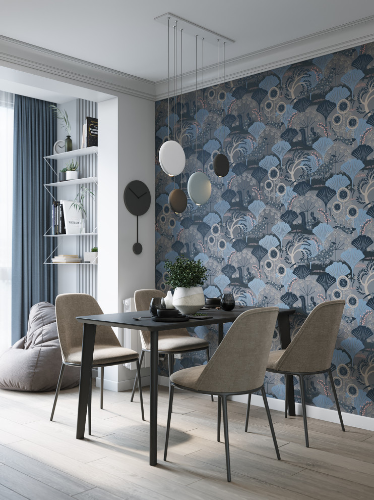 Дизайн-проект 2-комнатной кв., ЖК "Шуваловский", СПб, 60 кв.м.