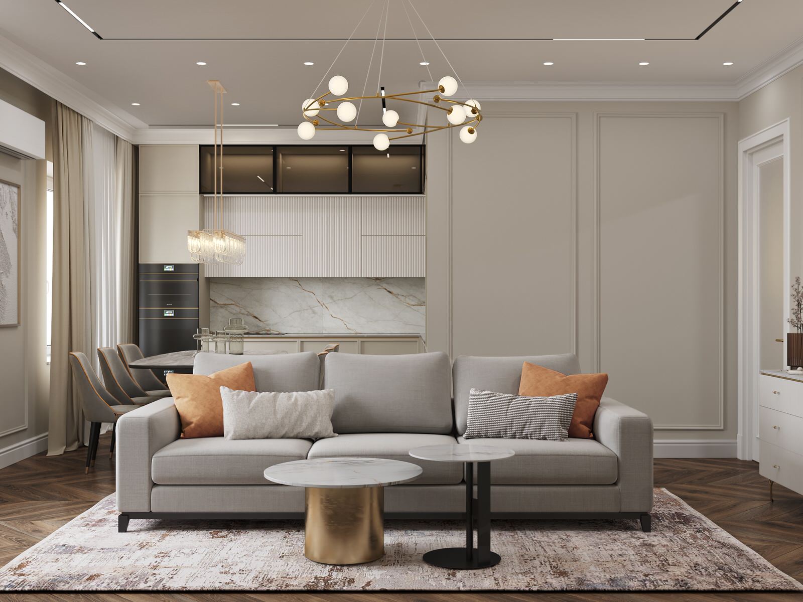 Для молодой семьи с элементами умного дома