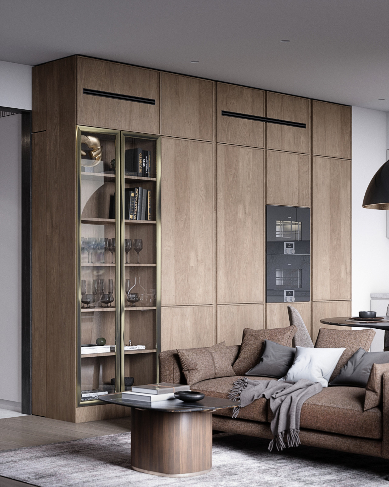 Интерьеры квартиры в ЖК Пресня-Сити