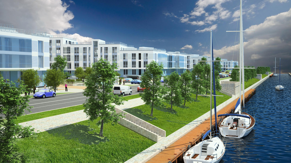 БАЛТИЙСКАЯ ЖЕМЧУЖИНА Малоэтажный жилой комплекс "Балтийская ревьера".