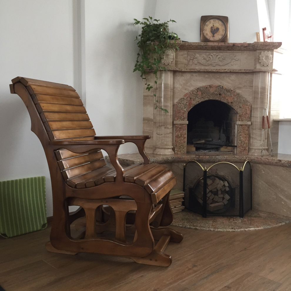 Обложка проекта: Кресло-качалка на маятниковом механизме