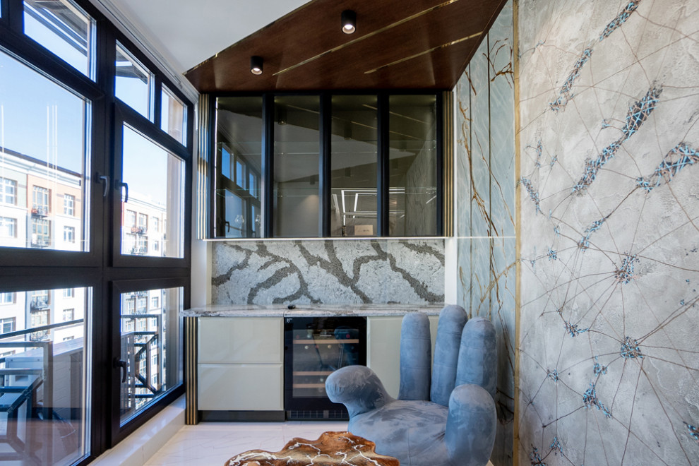 Ремонт квартиры в ЖК "Рассказово", 68 кв.м. в стиле ар-деко