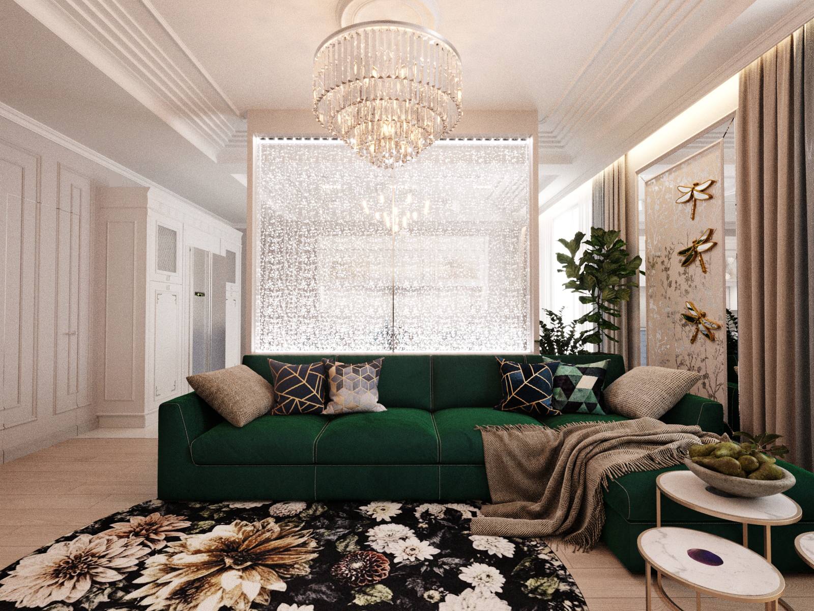 Дизайн проект квартиры для современной семьи