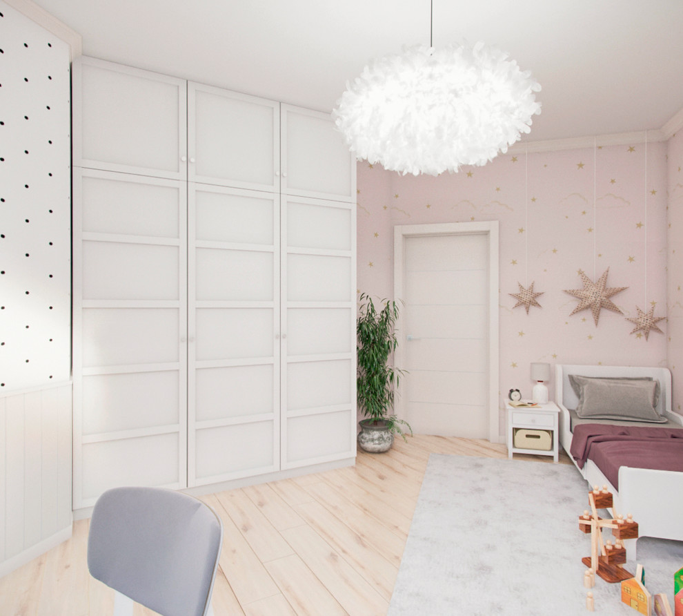 Квартира с элементами скандинавского стиля.